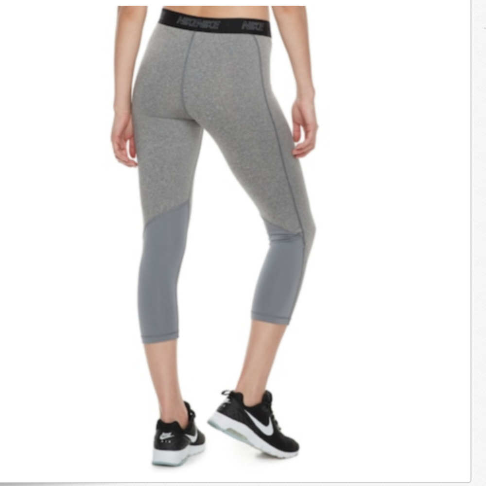 New Layer Victory Capri Legging Black Logo - Picture 4 of 4